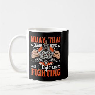 Muay Thai Fighting - MMA Thai Boxing Mixed Martial Koffiemok