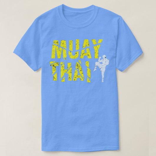 Muay Thai for Men Kinder Fighter Kickboxing Ma T-shirt (Design voorkant)