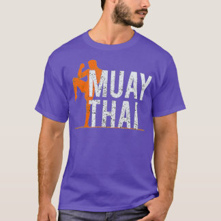 Muay Thai for Men Kinder Fighter Kickboxing T-shirt