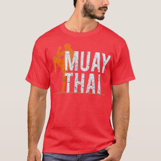 Muay Thai for Men Kinder Fighter Kickboxing T-shirt