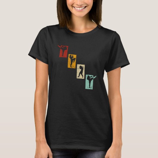 Muay Thai gevechtstraining Muay Thai Quote T-shirt (Voorkant)