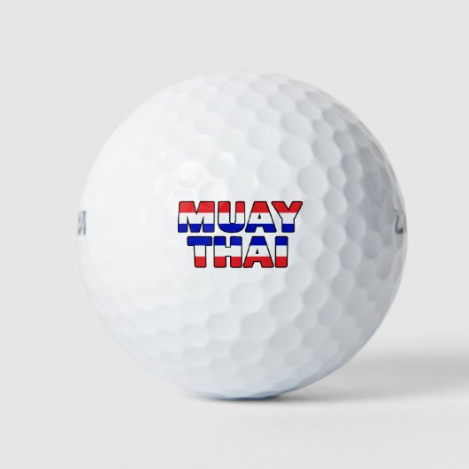 Muay Thai Golfballen (Voorkant)