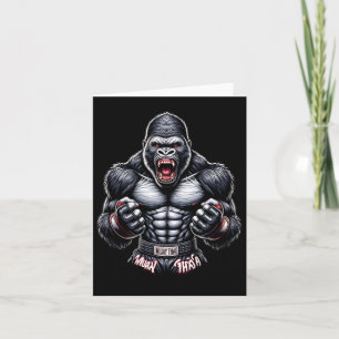 Muay Thai Gorilla - Thaise boksen en vechten Kaart