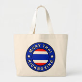 Muay Thai Grote Tote Bag (Voorkant)