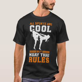 Muay Thai heerst over Muaythai T-shirt
