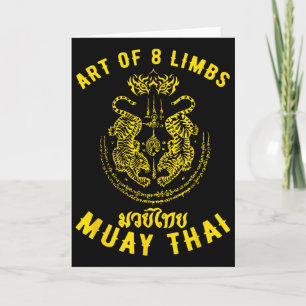 Muay Thai Heren Mma Tijger Straatgevecht Muay Thai Kaart