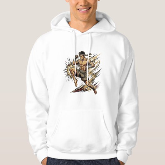 Muay Thai Hoodie (Voorkant)