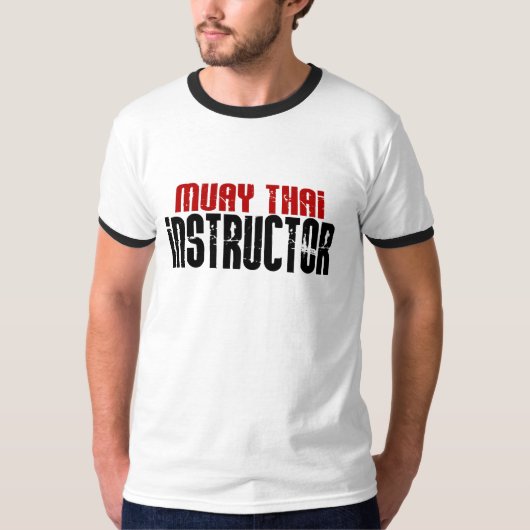MUAY THAI Instructor 1.1 T-shirt (Voorkant)