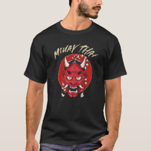 Muay Thai Japanse Oni-demon Hannya T-shirt