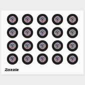  Muay Thai Karate Boxing Mengde Martiale Kunsten Ronde Sticker (Vel)