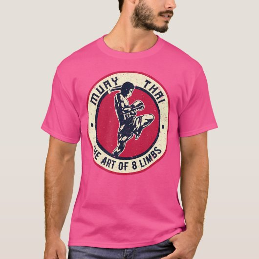 Muay Thai Karate Tshirt Boksen Mixed Mart (Voorkant)