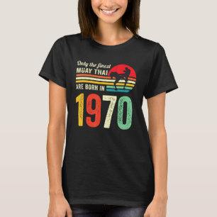 Muay Thai Kick Boksen Martial Art- Verjaardag jare T-shirt