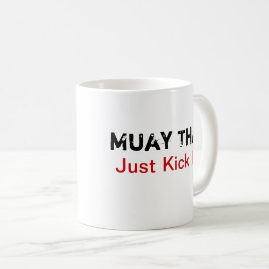 Muay Thai, "Kick it it!" mok (Voorkant rechts)