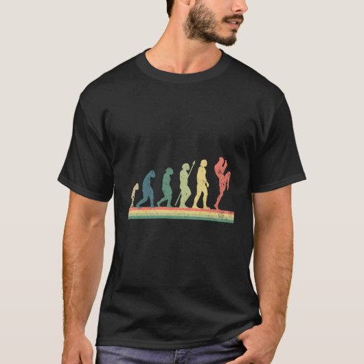 Muay Thai Kickboksen Evolutie T-shirt (Voorkant)