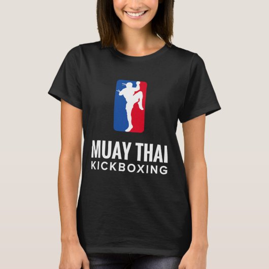 Muay Thai Kickboksen  T-shirt (Voorkant)