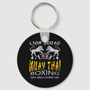 Muay Thai Kickbokstraining Mma Workout Gym Sleutelhanger