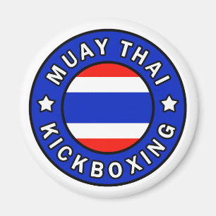 Muay Thai Kickboxing Magneet