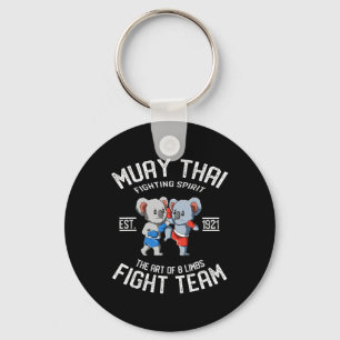 Muay Thai Koala Fight Team - Nak Muay, Kickboksen  Sleutelhanger