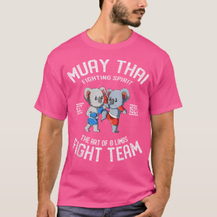 Muay Thai Koala Fight Team Nak Muay Kickboksen T-shirt
