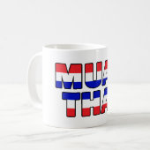 Muay Thai Koffiemok (Voorkant links)