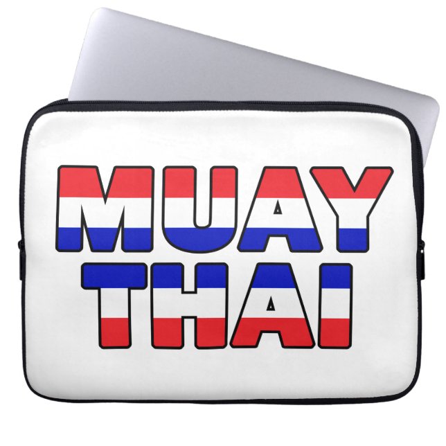 Muay Thai Laptop Sleeve (Voorkant)