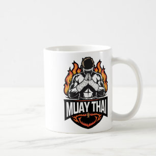 Muay Thai-logo - Thaise boksvechter  Koffiemok