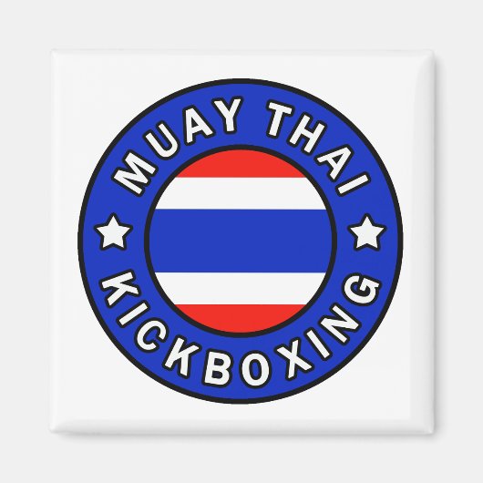 Muay Thai Magneet (Voorkant)