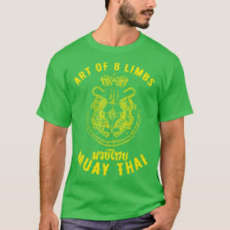 Muay Thai Mannen MMA Tiger Street bevecht Muay Tha T-shirt