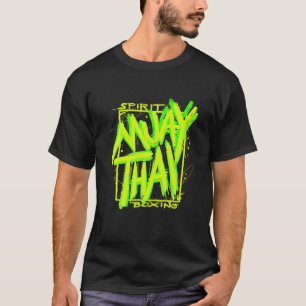 Muay Thai Martial Artist Spirit Boxing T-shirt