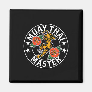 Muay Thai Master Vechters Boksen Hobby Vechtkunst Magneet