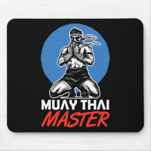 Muay Thai Meester Hobby Vechtkunst Bokser Muismat