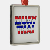 Muay Thai Metalen Ornament (Rechts)
