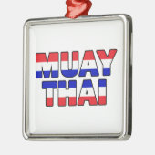 Muay Thai Metalen Ornament (Links)