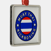 Muay Thai Metalen Ornament (Rechts)