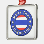 Muay Thai Metalen Ornament (Links)
