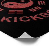 Muay Thai Mixed Martial Arts Kickboksen Poster (Hoek)