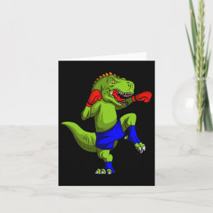 Muay Thai MMA Fighter T-rex Mixed Martial Art Comb Kaart