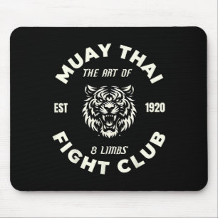 Muay Thai Mma Gevecht Tattoo Tijger Kunst Van 8 Le Muismat