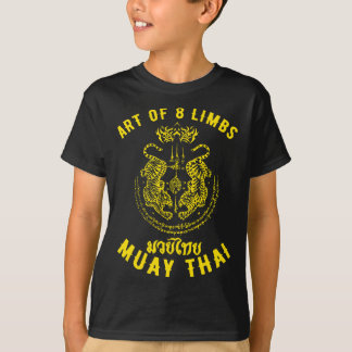 Muay Thai MMA Tiger Art van 8 Limbs Kickboxing T-shirt