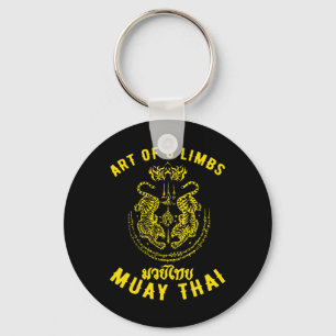 Muay Thai Mma Tijger Acht Leg Kickboksen  Sleutelhanger