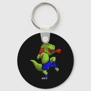 Muay Thai Mma-vechter T-rex Mixed Martial Art Comt Sleutelhanger