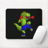 Muay Thai Mma Vechters T-rex Mixed Martial Art Com Muismat (Met muis)