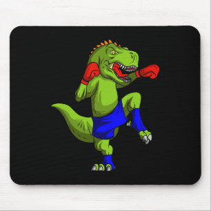 Muay Thai Mma Vechters T-rex Mixed Martial Art Com Muismat