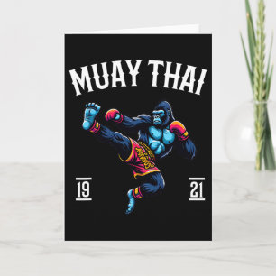 Muay Thai Monkey - Kickboksen en Monkey Thai Bokse Kaart