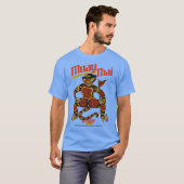 Muay Thai Monkey Tattoo Pijn is Tijdelijk Trots is T-shirt (Voorkant volledig)