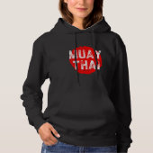 Muay Thai NakMuay Boxing Workout Hoodie (Voorkant)