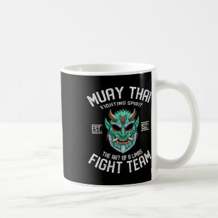 Muay Thai Oni Demon Fight Team - Nak Muay, Kickbok Koffiemok