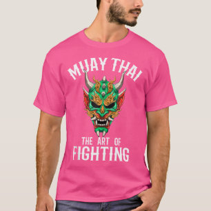 Muay Thai Oni Masker Thais Boksen en Kickboksen T-shirt