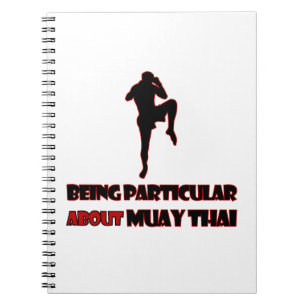 muay thai Ontwerpen Notitieboek