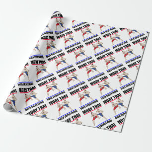 Muay Thai over alles Cadeaupapier